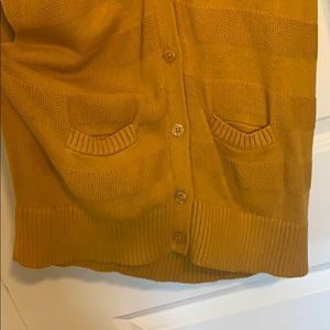 Mustard Yellow Cardigan
